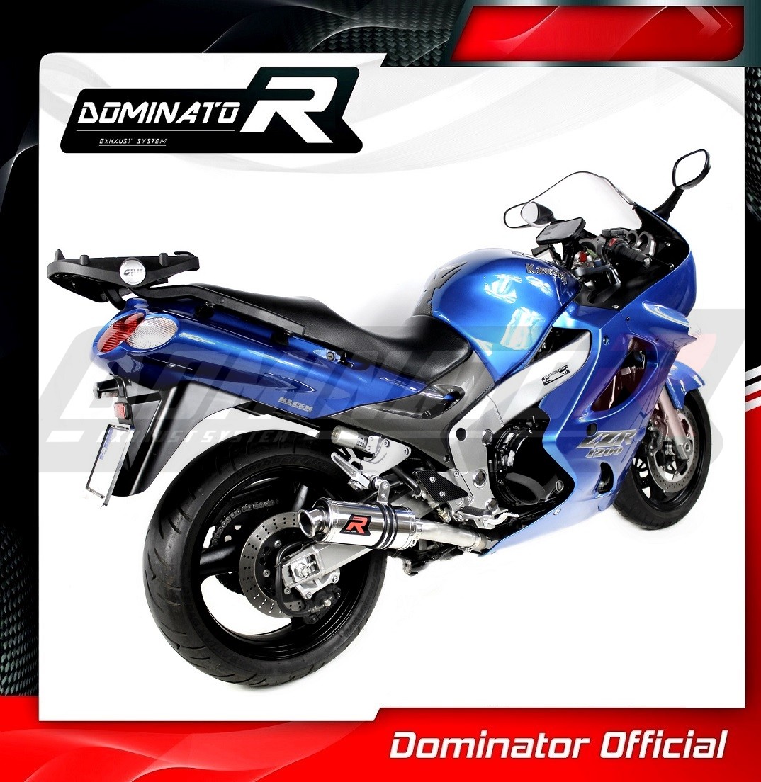 DOMINATOR Schalldämpfer GP1 Für BMW R1200ST (2004-2009) – Sportauspuff Aus Edelstahl, Mit DB-Killer