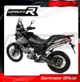 exhaust muffler DOMINATOR ROUND fits to Yamaha XT 660 Z TENERE 2008  2016 3