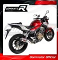 CB 500 F EXHAUST Honda Muffler Auspuff Sportauspuff Silencer Echappement Silencieux Scarico Scarichi Escape Wydech Tłumik GP 1 2016 - 2019 Dominator 2