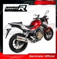 CB 500 F EXHAUST Honda Muffler Auspuff Sportauspuff Silencer Echappement Silencieux Scarico Scarichi Escape Wydech Tłumik HP1 Carbon Tip 2016 - 2019 Dominator 2