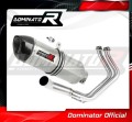 komplette Auspuffanlage mit Schalldämpfer DOMINATOR Full System HP1 passend für Kawasaki NINJA 650 2017  2022 2