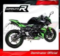 NINJA 650 EXHAUST Kawasaki Muffler Auspuff Sportauspuff Silencer Echappement Silencieux Scarico Scarichi Escape Wydech Tłumik Carbon Tip HP1 2017 - 2019 Dominator 2