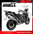TIGER Explorer 1200 EXHAUST Triumph Muffler Auspuff Sportauspuff Silencer Echappement Silencieux Scarico Scarichi Escape Wydech Tłumik HP1 Carbon Tip 2012 - 2016 DOMINATOR 2