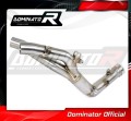 decat Mittelschalldämpfer DOMINATOR Mid Pipe passend für YZF R1 1000 RN19 2007  2008