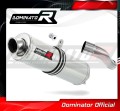 Auspuff Schalldämpfer DOMINATOR homologiert rund passend für CB 600F HORNET 2007  2013