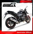 Auspuff Schalldämpfer DOMINATOR homologiert rund passend für CB 600F HORNET 2007  2013 2
