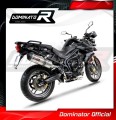Auspuff Schalldämpfer DOMINATOR HP1 passend für Triumph TIGER 800 XC XR 2011  2014 4