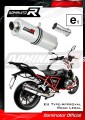 Auspuff Schalldämpfer DOMINATOR homologiert OVAL passend für R1200R 2015  2018 3