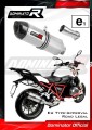 R1200R EXHAUST BMW Homologated EC Type approval  Street legal Approval Certificate Muffler Auspuff Sportauspuff Silencer Echappement Silencieux Scarico Scarichi Escape Wydech Tłumik HP1 Carbon 2015 - 2018 Dominator
