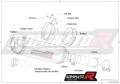 R1200R EXHAUST BMW Homologated EC Type approval  Street legal Approval Certificate Muffler Auspuff Sportauspuff Silencer Echappement Silencieux Scarico Scarichi Escape Wydech Tłumik HP1 Carbon 2015 - 2018 Dominator 4