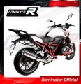 exhaust muffler DOMINATOR homologated road legal ROUND fits to R1200RS 2015  2018 3