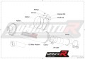 wydech tłumik DOMINATOR Homologowany ROUND pasujący do motocykla R1200RS 2015 - 2018 5