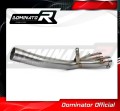 YZF R1M 1000 Exhaust Cat Eliminator Catalyst Catalytic Converter Linkpipe Decat Downpipe 2015 - 2017 DOMINATOR 1