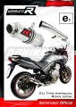 exhaust muffler DOMINATOR homologated road legal GP 1 fits to CBF 600 2008  2013 3