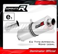 Auspuff Schalldämpfer DOMINATOR homologiert OVAL passend für F800S 2006  2012