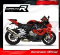 S1000RR Exhaust BMW Homologated EC Type approval  Street legal Approval Certificate Muffler Auspuff Sportauspuff Silencer Echappement Silencieux Scarico Scarichi Escape Wydech Tłumik HP1 2012 - 2014 Dominator 3