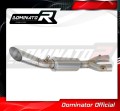 YZF R1 R1M 1000 RN65 Exhaust Cat Eliminator Catalyst Catalytic Converter Linkpipe Decat Downpipe 2020 - 2021 DOMINATOR 1
