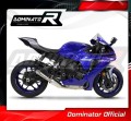 decat Mittelschalldämpfer DOMINATOR GP3 Mid Pipe passend für YZF R1 1000 RN32 2015  2016 4