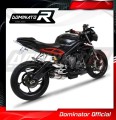 Auspuff Schalldämpfer DOMINATOR HP2 passend für Triumph STREET TRIPLE 765 S R RS 2017  2019 3