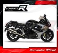 GSX 1300 R GSXR HAYABUSA EXHAUST Suzuki Muffler Auspuff Sportauspuff Silencer Echappement Silencieux Scarico Scarichi Escape Wydech Tłumik Carbon Tip HP1 2008 - 2019 Dominator 3