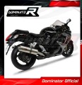 GSXR GSX 1300 R HAYABUSA EXHAUST Suzuki Muffler Auspuff Sportauspuff Silencer Echappement Silencieux Scarico Scarichi Escape Wydech Tłumik OVAL 2008 - 2019 DOMINATOR 2