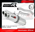 Auspuff Schalldämpfer DOMINATOR homologiert OVAL passend für Z1000 2007  2009