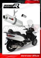 Auspuff Schalldämpfer DOMINATOR OV passend für Piaggio MP3 500 2008  2022