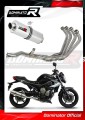 komplette Auspuffanlage mit Schalldämpfer DOMINATOR Full System OV passend für Yamaha XJ 6N S F 2009  2016