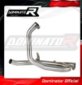 decat Mittelschalldämpfer DOMINATOR Mid Pipe passend für SV 650 2016  2023