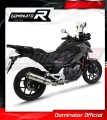 Auspuff Schalldämpfer DOMINATOR rund passend für Honda NC 700 / 750 S 2012  2020 2