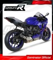 YZF R1 R1M 1000 RN49 EXHAUST Yamaha Muffler Auspuff Sportauspuff Silencer Echappement Silencieux Scarico Scarichi Escape Wydech Tłumik GP3 Megaphone Titanium 2017 - 2019 DOMINATOR 2