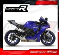 YZF R1 R1M 1000 RN49 EXHAUST Yamaha Muffler Auspuff Sportauspuff Silencer Echappement Silencieux Scarico Scarichi Escape Wydech Tłumik GP3 Megaphone Titanium 2017 - 2019 DOMINATOR 3