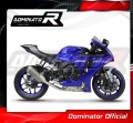 YZF R1 R1M 1000 RN65 Exhaust YAMAHA Cat Eliminator Catalyst Catalytic Converter Linkpipe Decat DE-CAT Downpipe 2020 - 2021 DOMINATOR 3