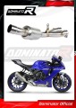 decat Mittelschalldämpfer DOMINATOR Mid Pipe passend für YZF R1 1000 2020  2022