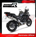 TRK 502X EXHAUST Benelli Muffler Auspuff Sportauspuff Silencer Echappement Silencieux Scarico Scarichi Escape Wydech Tłumik ROUND 2018 - 2021 Dominator 2