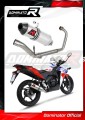 komplette Auspuffanlage mit Schalldämpfer DOMINATOR Full System HP3 passend für Honda CBR 125 R 2011  2018