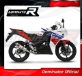komplette Auspuffanlage mit Schalldämpfer DOMINATOR Full System HP3 passend für Honda CBR 125 R 2011  2018 4