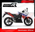 komplette Auspuffanlage mit Schalldämpfer DOMINATOR Full System GP passend für Honda CBR 125 R 2011  2018 4