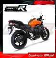 FZ6 FAZER S1 Exhaust Yamaha Muffler Auspuff Sportauspuff Silencer Echappement Silencieux Scarico Scarichi Escape Wydech Tłumik OVAL 2004 - 2010 DOMINATOR 2