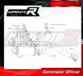 Auspuff Schalldämpfer DOMINATOR GP1 passend für Yamaha FZ6 2004  2010 8
