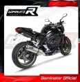 exhaust muffler DOMINATOR homologated road legal OVAL fits to YAMAHA FZ1 1000 FAZER 2006  2015 3