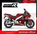 Auspuff Schalldämpfer DOMINATOR rund passend für Yamaha YZF 600 R Thundercat 1996  2006 4