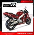 YZF 600 R Thundercat Homologated ECE Type approval - Street legal EXHAUST Yamaha Muffler Auspuff Sportauspuff Silencer Echappement Silencieux Scarico Scarichi Escape Wydech Tłumik HP1 Carbon End Cap 1996 - 2006 DOMINATOR 2