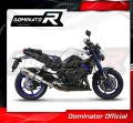Auspuff Schalldämpfer DOMINATOR OV passend für Yamaha FZ8 FAZER 2010  2016 5