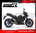 FZ 8 N / FZ8 S FAZER EXHAUST Yamaha Muffler Auspuff Sportauspuff Silencer Echappement Silencieux Scarico Scarichi Escape Wydech Tłumik GP Black 2010 - 2016 DOMINATOR 3