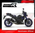Auspuff Schalldämpfer DOMINATOR homologiert HP1 schwarz passend für FZ 8 N / FZ8 S FAZER 2010  2016 3