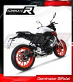 komplette Auspuffanlage mit Schalldämpfer DOMINATOR Full System HP3 schwarz passend für Yamaha MT 125 2020