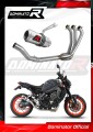 MT-09 2021 - 2022 EXHAUST Yamaha Full System Muffler Auspuff Sportauspuff Silencer Echappement Silencieux Scarico Scarichi Escape Collector Manifold Wydech Tłumik GP DOMINATOR