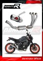 MT-09 2021 - 2022 EXHAUST Yamaha Full System EX Muffler Auspuff Sportauspuff Silencer Echappement Silencieux Scarico Scarichi Escape Collector Manifold Wydech Tłumik GP DOMINATOR