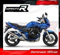 kompletny układ wydechowy z tłumikiem DOMINATOR Full System Okrągły pasujący do motocykla Suzuki GSF 650 BANDIT N / S 2005 - 2006 4